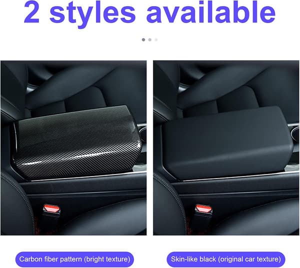 Senterarmlenedeksel for Tesla Model 3 Y 2020 2021