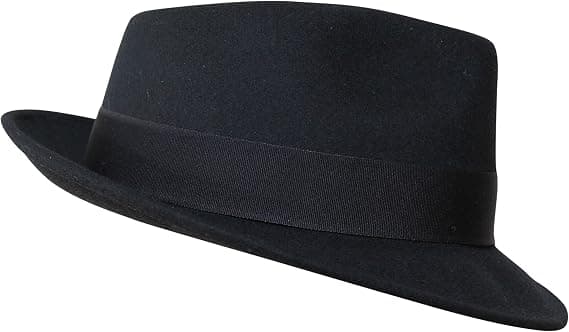 Fedora Hat - 100% Uldfilt - Foldbar til Rejser - Vandafvisende