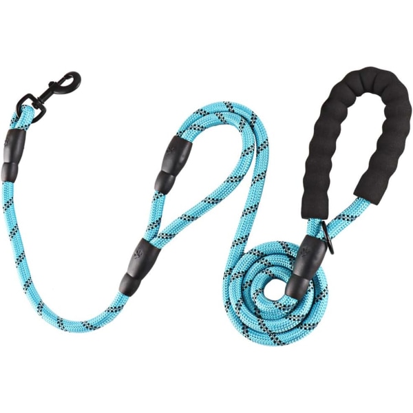 1.8M Dog Leash with Soft Padded Handle and Reflective Wires for