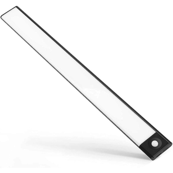 LED-skaplys, trådløs LED-stripe, USB-oppladbar induksjonsnattlys, skaplys bevegelsessensor skapbelysning for nattbord kjøkken Sh
