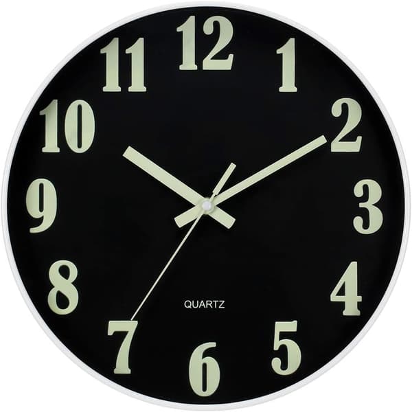 Selvlysende ur, 30 cm