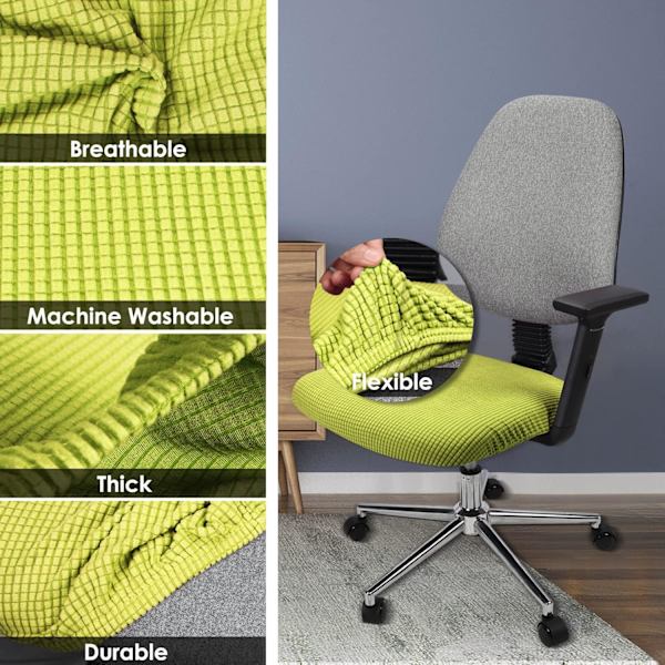 Stolsöverdrag, Elastiska Spandex Stretch Tvättsbara Stolsöverdrag