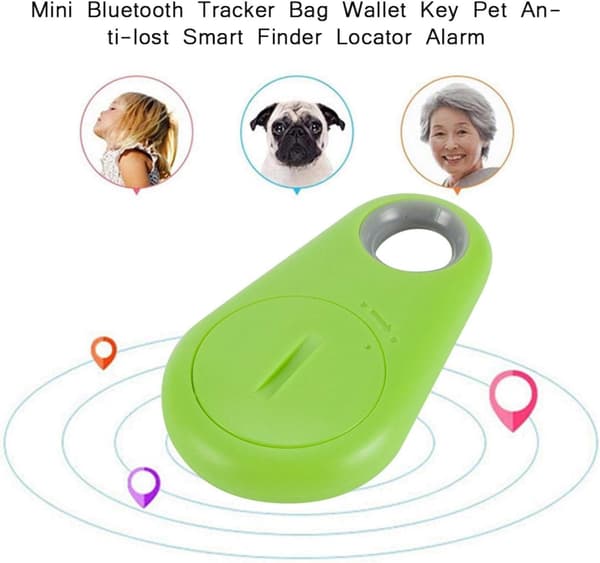 Anti-Lost Smart Finder Mini Bluetooth Tracker Plånbok Väska Nyckel