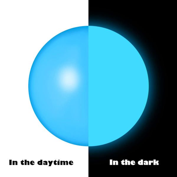 8 Glow-in-the-Dark Stressballer som Klistrer Seg til Taket