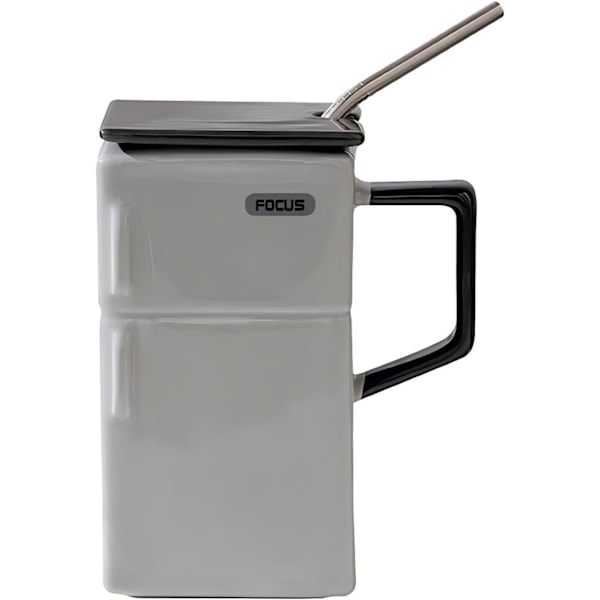 Keramiske Kaffe Krus, Keramiske Kaffe Kopper, Keramiske Kopper for Latte, Varmt Te, Cappuccino, Mocha, Cocoa, Kjøleskap Design