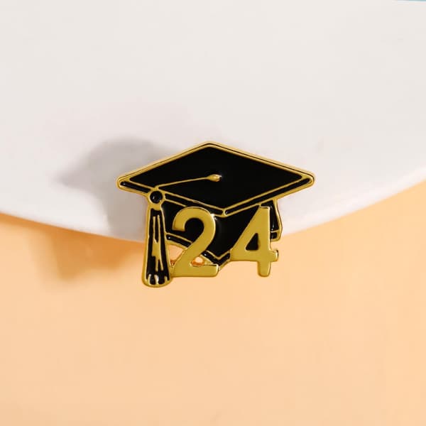 Hætte-Lapel-Nål, Graduation-Nål, Minde-Badge