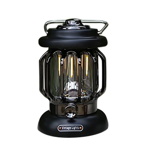Usb bærbar belysning hestelykt teltlampe campingdekorasjon