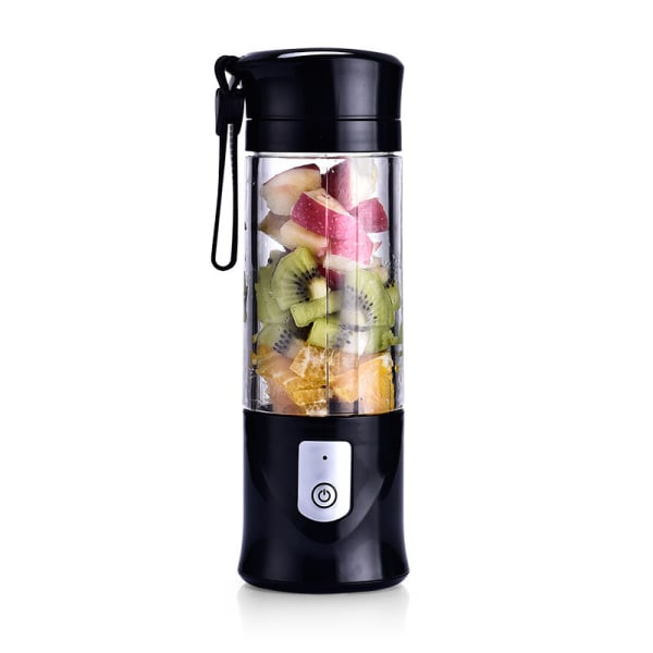 1 stk (Sort) Blender, Bærbar Frugtblender, Mini USB Blender til