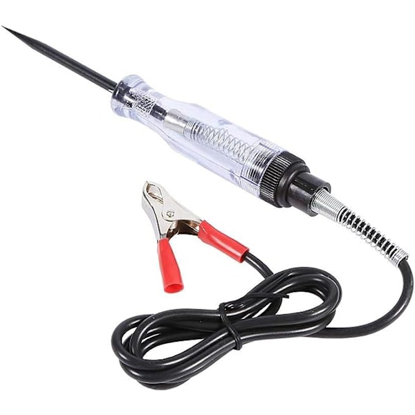 Elektrisk testpenn, 6V/24V spenningskrets tester sonde enhet