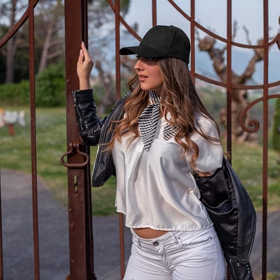 Bomuld Baseball Cap Justerbar Farve Unisex Sort Farve Og