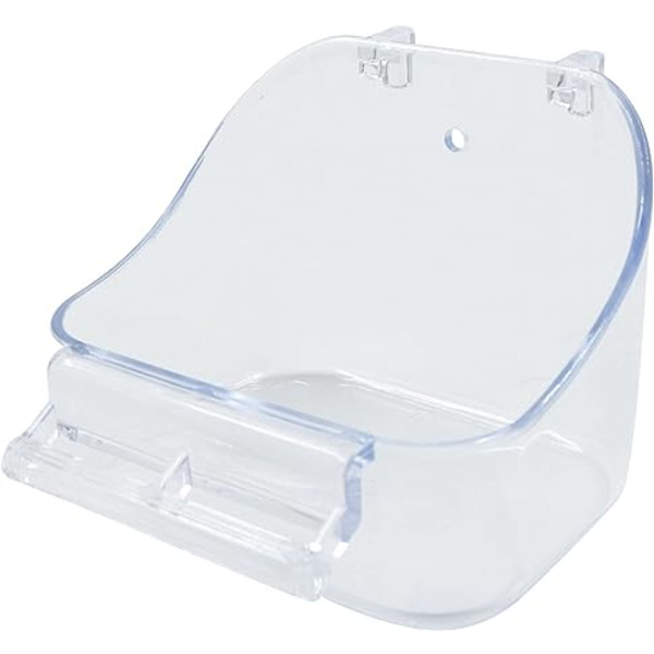 Transparent Badkar Badkar Rengöringsbur Hängande Verktyg Fågelbad
