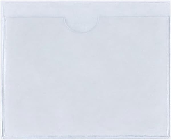 Transparent Självhäftande Parkeringstillståndshållare, 4-pack