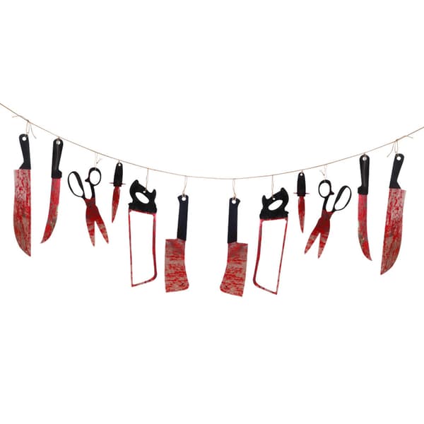 Festpyntssæt, Halloween-tema Tilbehør Banner Hvirvel