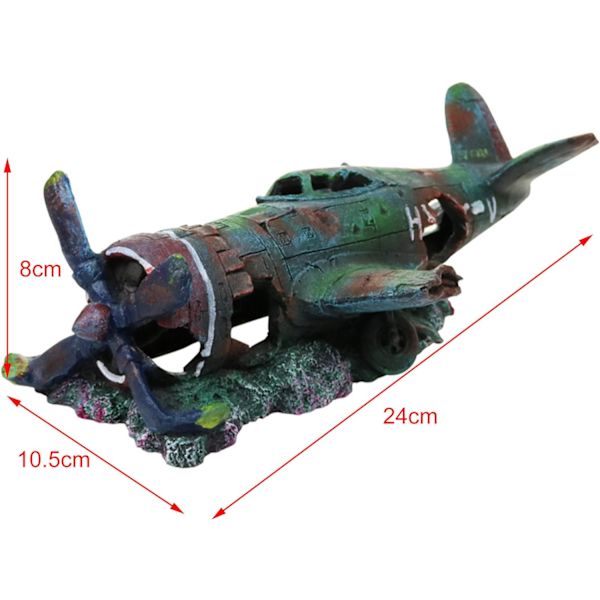 Akvariumdekoration, Polyresin Stuga, Hartsfisk Tank