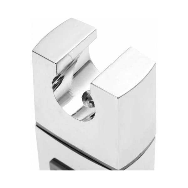 Skyvbar dusjhodeholder for skinne-15 x 30mm-rektangulær, firkantet