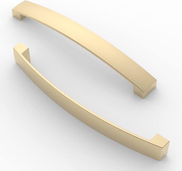 Set med 2 skåpsknoppar, hårdvaruknoppar, aluminium, kök