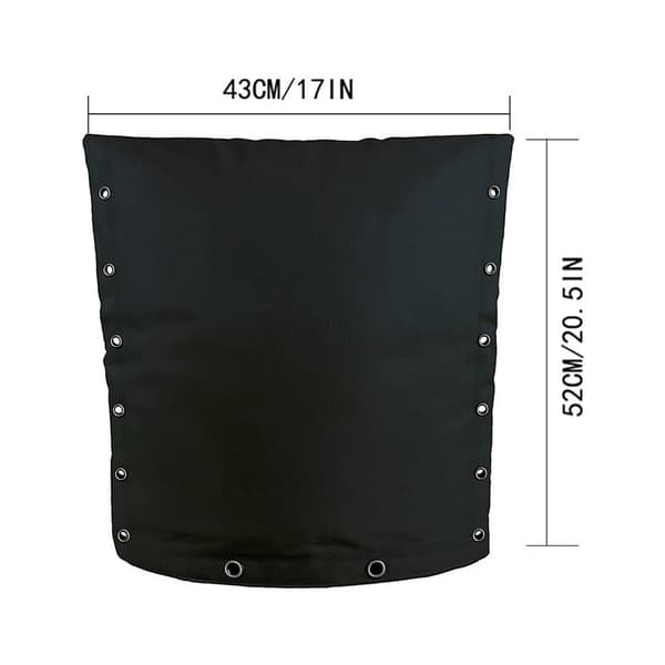 43x52 cm, svart, utendørs rør isolasjon isolasjon wrap sokker for