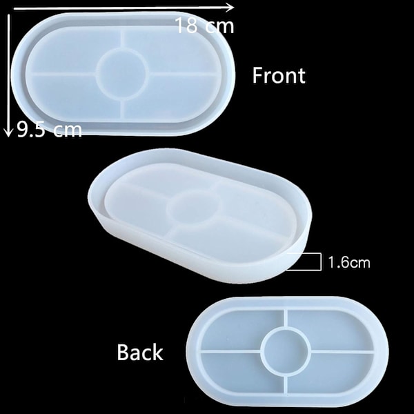 Form til smykker, nipsgenstande, perler, opbevaring, bakke, holder, form, askebæger, underkop