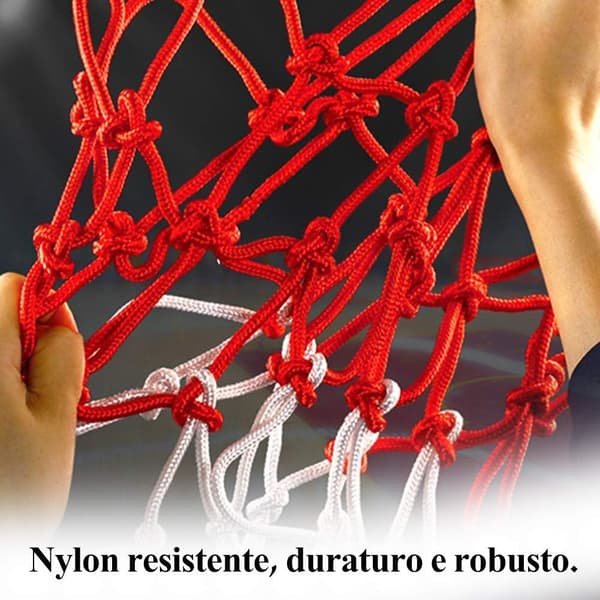 Extra stark basketbollnät, väderbeständigt