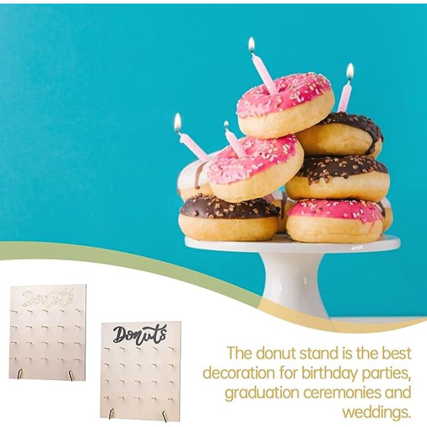 1 styk donut stander donut væg donut bagel væg display
