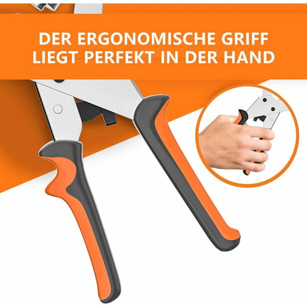 Öglettång för presenningar och tyger - Professionell öglettång med 500 öljetter (Ø 10 mm)