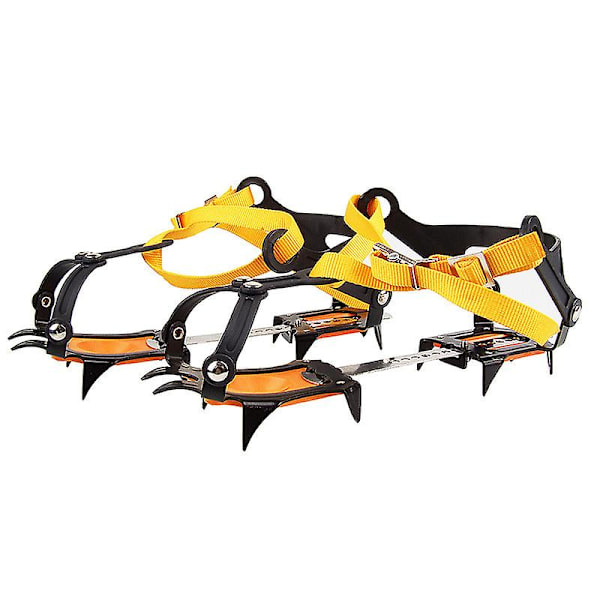 10 pigger Leveres med snowboard Kjede sveising Rustfritt stål pigger Utendørs ski Vinter fotturer Klatring Justerbar lengde