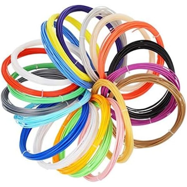 10 stk. 10m PLA 3D-print Filament 3D-printer Filament 1,75 mm