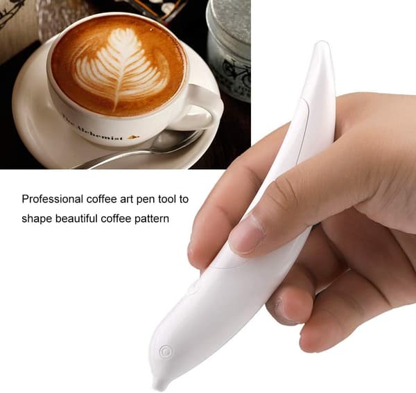 Kaffe- och Kakanedpenna Latte Art Pen Elektrisk Kakaned