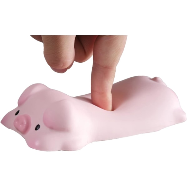 Söt handledsstöd för mus Datorarmsstöd för skrivbord Ergonomisk Kawaii Kontorsmaterial Långsamt stigande PU-mus