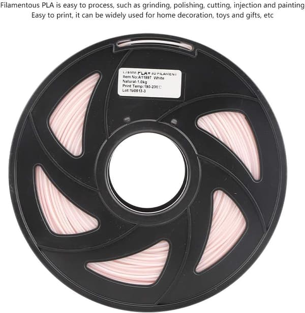 1 stk 3D-printer Filament, Hudfarge PLA Filament 1,75 mm, 3D