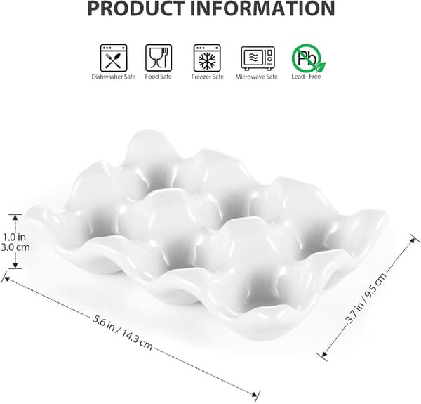 Eggkoppholder (Hvit)