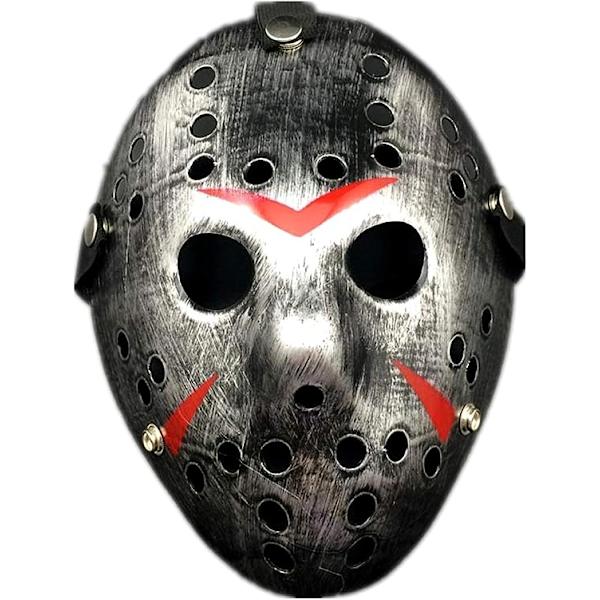Jason Mask Halloween Kostym Skräck Mask Cosplay Kostym Mask