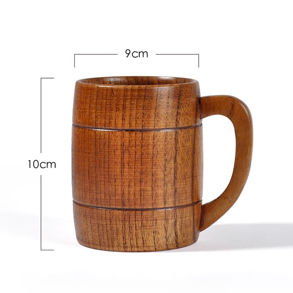 Personlig träölmug med öron (320ml) 1 styck