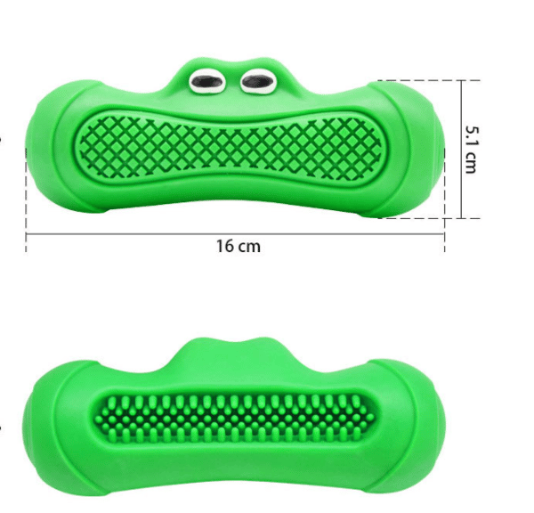 Grön Alligator Flytande Hundleksak Sommar Simning Vatten