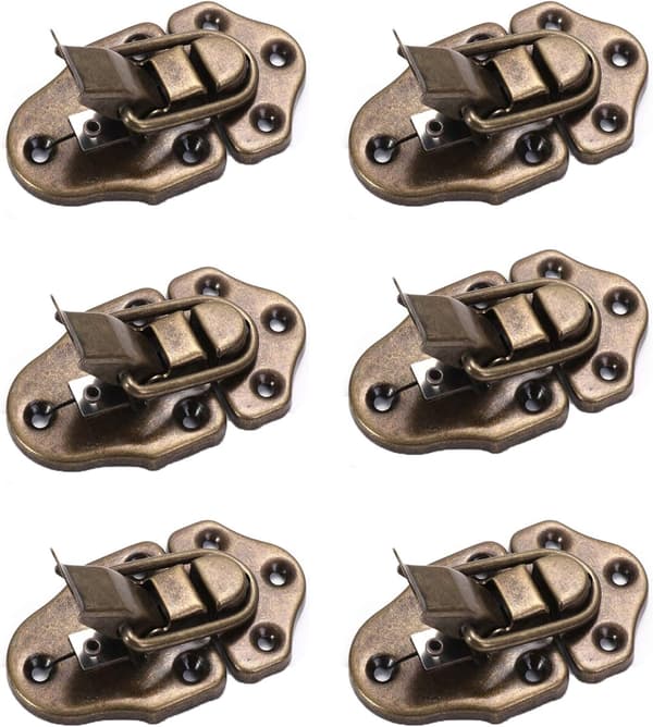 Sett med 8 Toggle-spenner Vintage Retro Spenner for Smykker