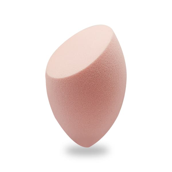 Bloom Series makeup svamp, stribefri makeup svamp, rund spids