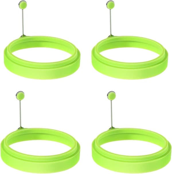 Stekt eggform for stekepanne Egg Rings Silikonpannekakeform R