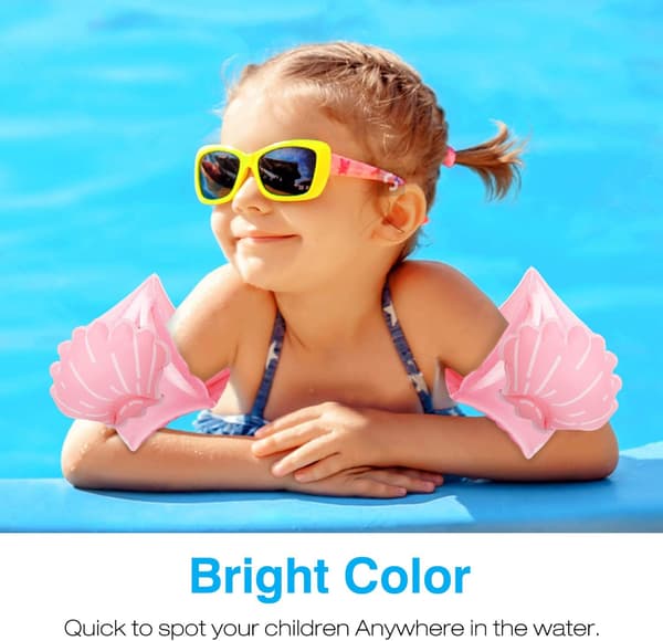 Inflatable Armband, Swimming Pool Float Armband for 3-6 years