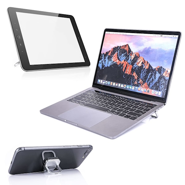 1 set med 2 bärbara laptopstativ