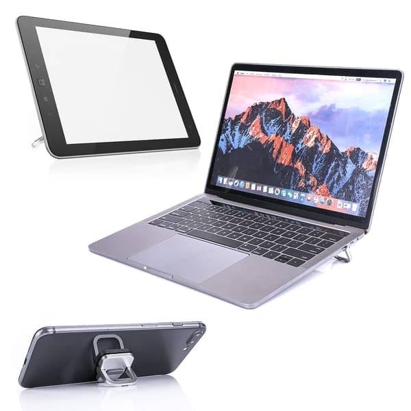 1 sett med 2 bærbare laptopstativer