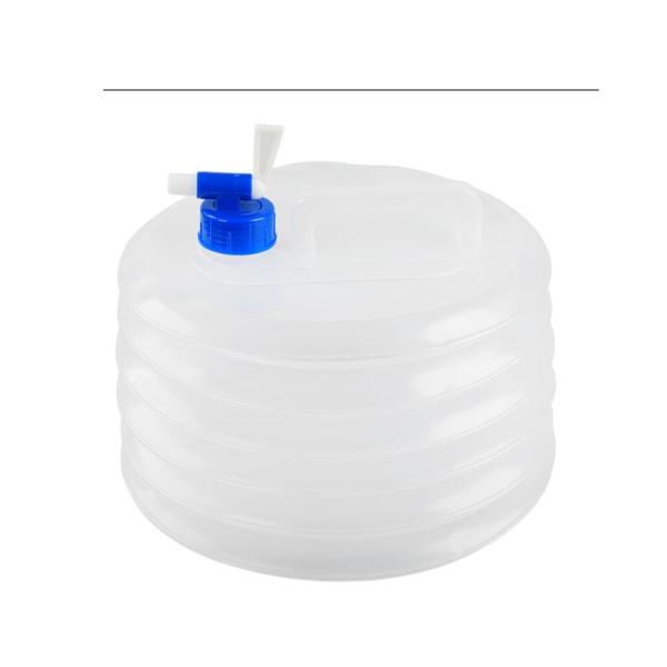 Fällbar hink, 10L hopfällbar bärbar vattenbehållare, BPA-fri