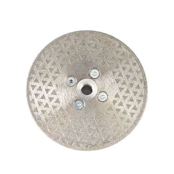 Diamantskærende og slibeskive 125mm x M14 galvaniseret savklinge B