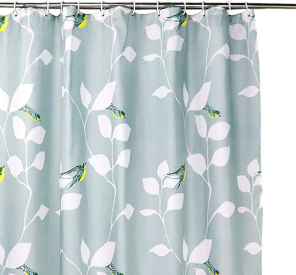 Design Dusjforheng i Polyester med Kroker, Muggbestandig