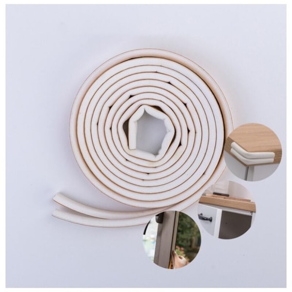 5m x 2cm - Vit termoplastisk självhäftande tätning