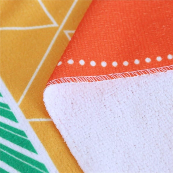 Bomulls-mikrofibertyg Bohemisk Indien Mandala Strandfilt 7