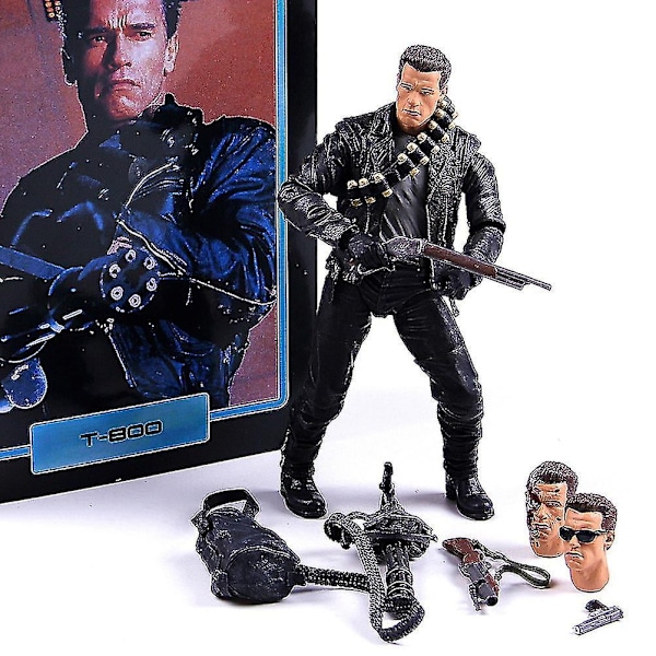 T800 Skelett T2 Arnold Terminator Future Warrior Rörlig Leksak