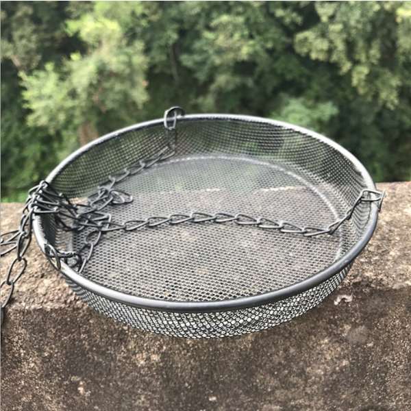Foderdispenser til hængende melorm - Diameter: 19 cm - Fodring