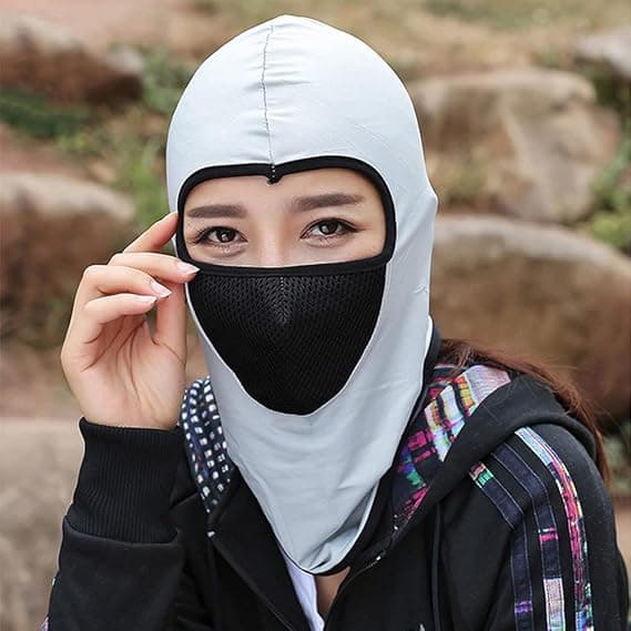 Motorcykelbalaclava, Vintermotorcykelbalaclava, 2-delad
