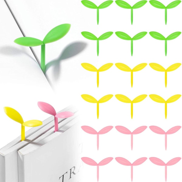Sprout Little Bookmarks Silikone Græsknopper Creative Green