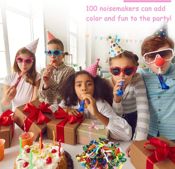 100 stk. små drage fløjte blæsende cheerleader